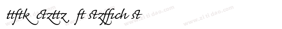 Milk Script Alternate字体转换